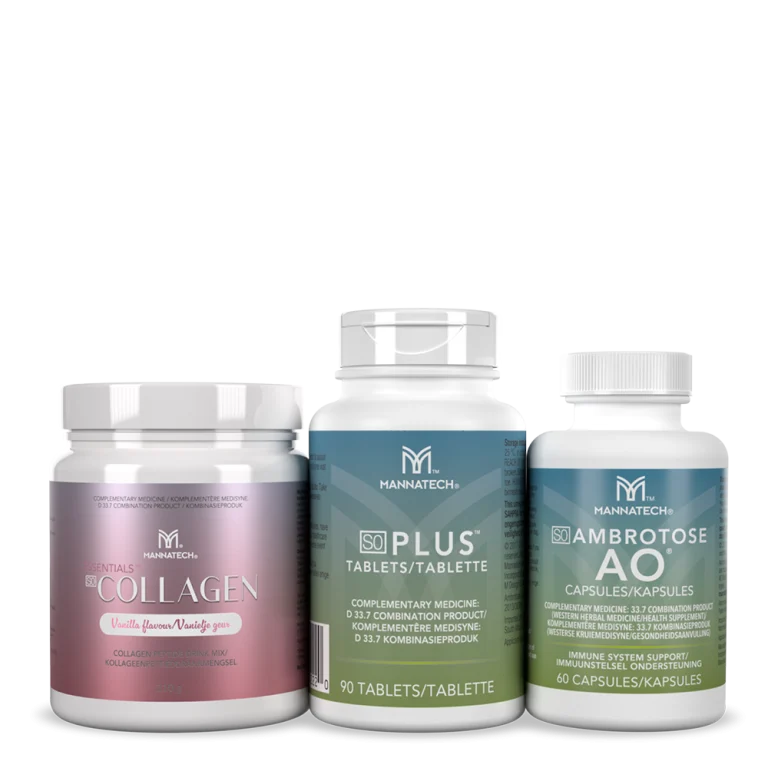 Radiant Skin Support Trio by Mannatech, product pack