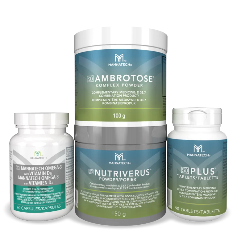 Nutriverus Integrative Health With Ambrotose Complex by Mannatech, product pack